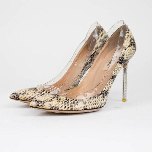 Valentino Garavani Shoes - Valentino Garavani Snakeskin Heels‎ Size 37 EUR 6.5 US